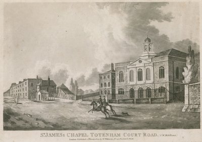 Kaplica św. Jakuba, Tottenham Court Road, Londyn autorstwa English School