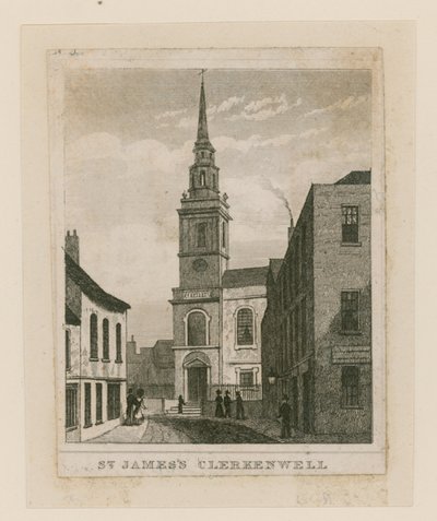 Kościół św Jakuba, Clerkenwell autorstwa English School