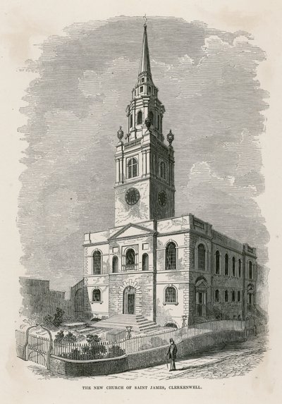 Kościół św Jakuba, Clerkenwell autorstwa English School