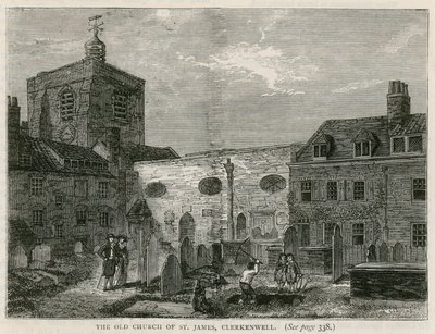 Kościół św Jakuba, Clerkenwell autorstwa English School