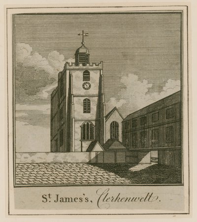 Kościół św Jakuba, Clerkenwell autorstwa English School