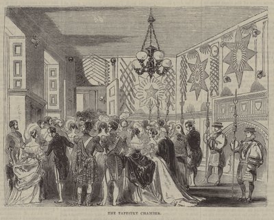 Pałac św. Jakuba, Londyn, Gobelin, Salon autorstwa English School