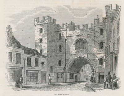 Brama św. Jana, Clerkenwell autorstwa English School