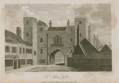 Brama św. Jana, Clerkenwell autorstwa English School