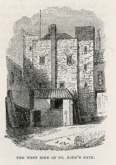 Brama św. Jana, Clerkenwell autorstwa English School