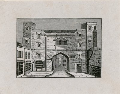 Brama św. Jana, Clerkenwell autorstwa English School