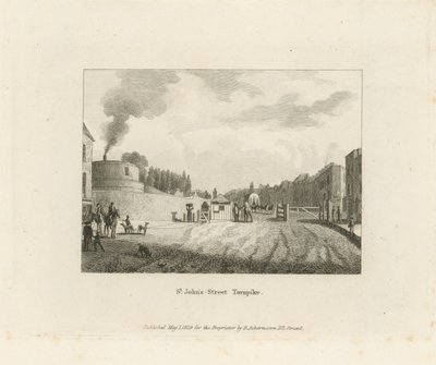 St Johns Street Turnpike autorstwa English School