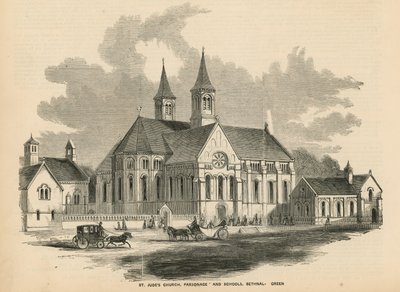 Kościół św. Judy w Bethnal Green autorstwa English School