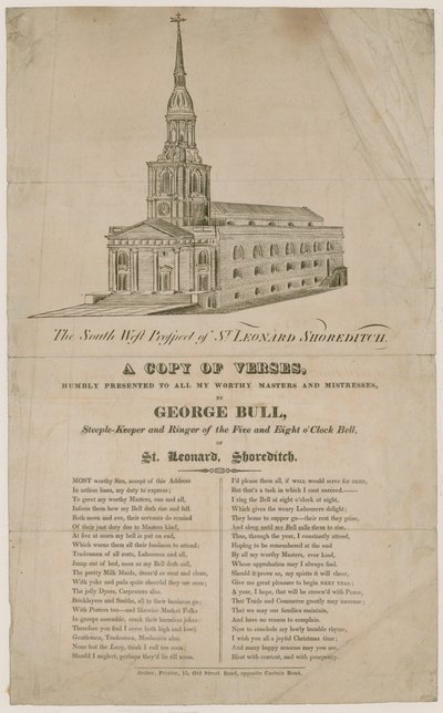 St Leonard, Shoreditch autorstwa English School