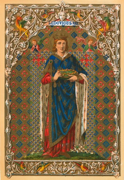 St Ludovicus Rex autorstwa English School