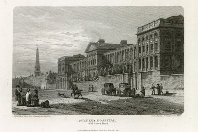 Szpital św. Łukasza dla lunatyków, Old Street autorstwa English School