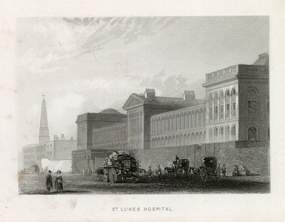 Szpital św. Łukasza dla lunatyków, Old Street autorstwa English School