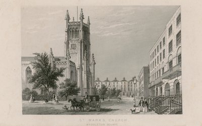 Kościół św. Marka, Clerkenwell autorstwa English School