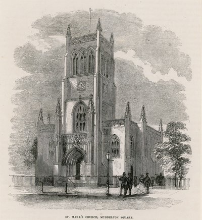 Kościół św. Marka, Clerkenwell autorstwa English School