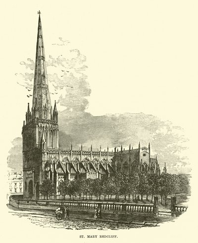 St Mary Redcliffe autorstwa English School