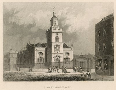St Mary, Whitechapel, Londyn autorstwa English School