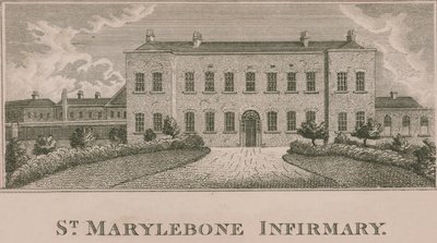 Szpital St Marylebone autorstwa English School