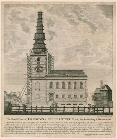 Kościół St Marys, Islington (stary kościół) autorstwa English School