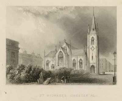 Kościół św. Michała, Chester Square autorstwa English School