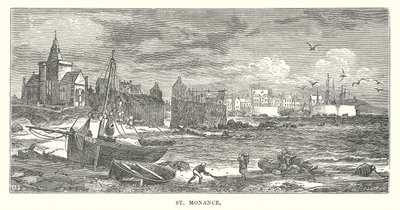 St Monance (grawerunek) autorstwa English School