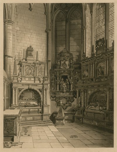 Kaplica św. Mikołaja, Opactwo Westminsterskie, Londyn autorstwa English School