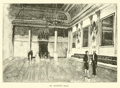 Sala św. Patryka autorstwa English School