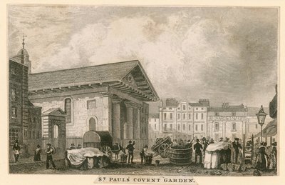 St Pauls, Covent Garden, Londyn autorstwa English School