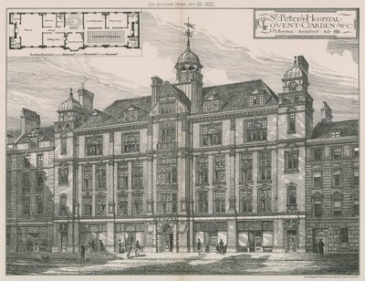 Szpital św. Piotra, Covent Garden autorstwa English School