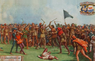 Dzień Św. Scholastyki, 1354 autorstwa English School