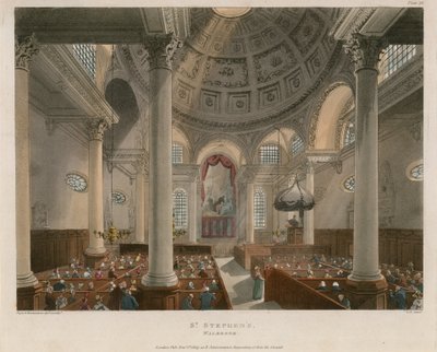St Stephens Walbrook autorstwa English School