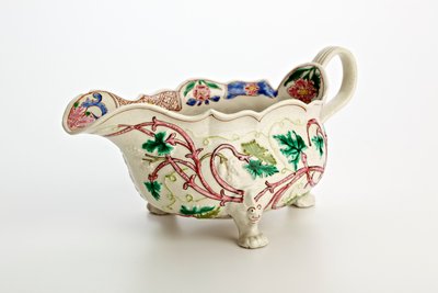 Sos Staffordshire łódka, ok. 1760 (ceramiczne) autorstwa English School