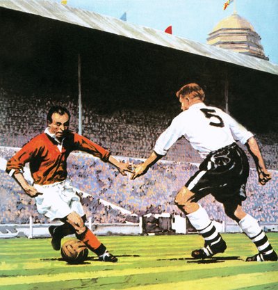 Stanley Matthews autorstwa English School
