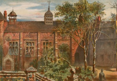 Staple Inn, Holborn autorstwa English School