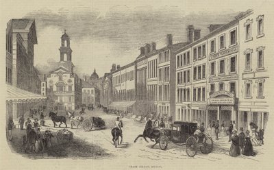 State Street, Boston autorstwa English School