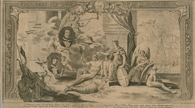 Almanach papeterii na rok 1780 autorstwa English School