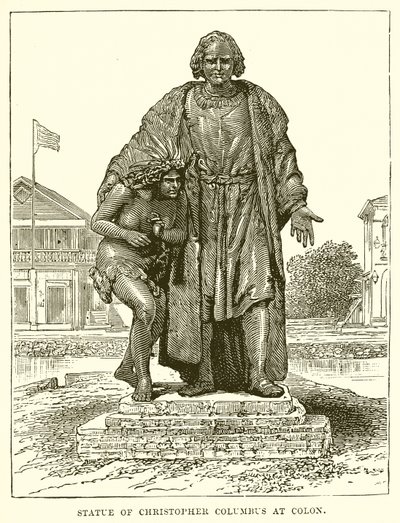 Pomnik Krzysztofa Kolumba w Colon autorstwa English School
