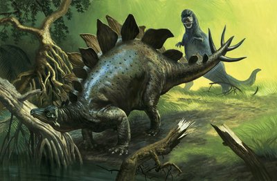 Stegozaur autorstwa English School