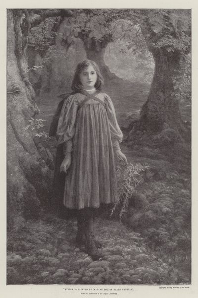 „Stella”, teraz na wystawie w Akademii Królewskiej (lito) autorstwa English School
