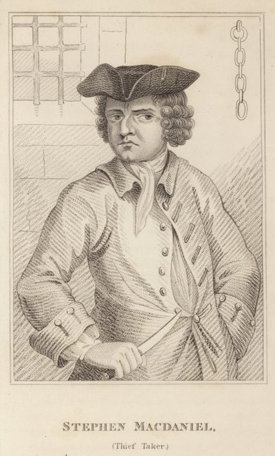 Stephen Macdaniel, złodziej biorca autorstwa English School