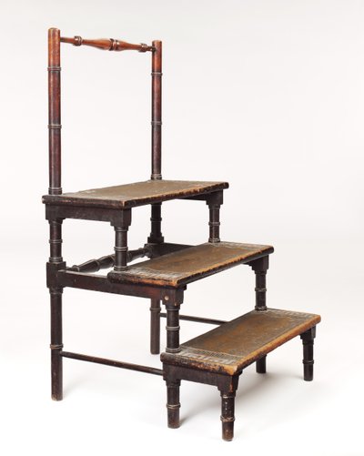 Steps, c.1820 (japoński mahoń) autorstwa English School
