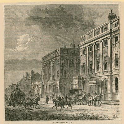 Stratford Place, Londyn autorstwa English School