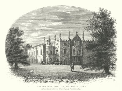 Strawberry Hill w czasach Walpole