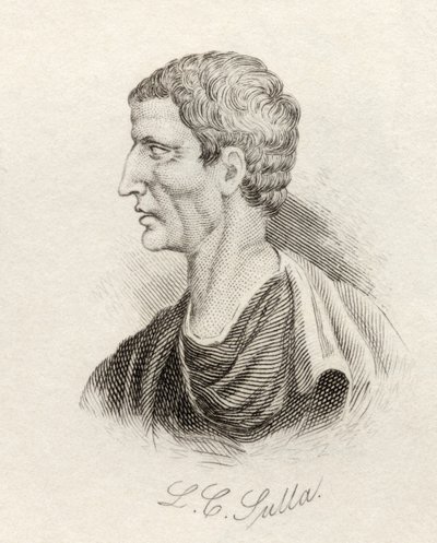 Sulla, ze „Słownika historycznego Krabba”, opublikowanego w 1825 r. autorstwa English School