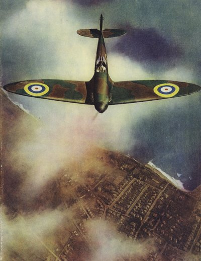 Supermarine Spitfire, c1940 autorstwa English School