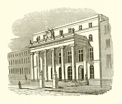 Sala Chirurgów w Lincolns Inn Fields autorstwa English School