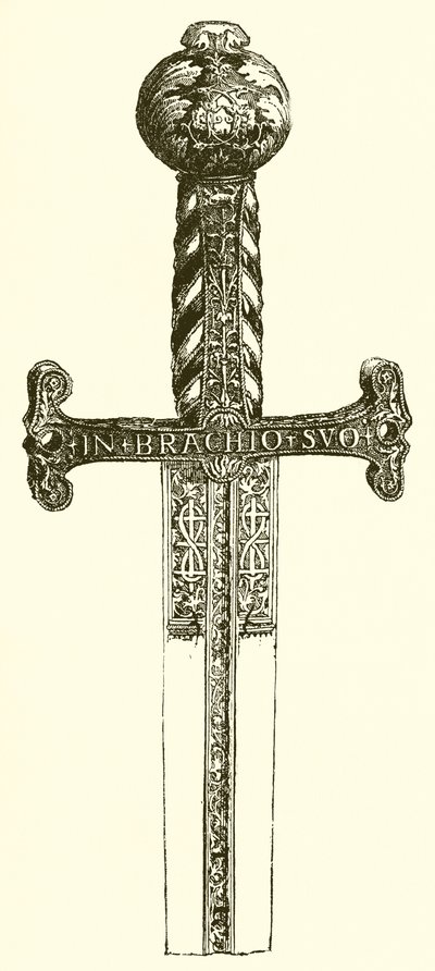 Miecz króla Franciszka I autorstwa English School