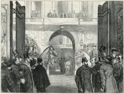 Pożegnanie ludności autorstwa English School