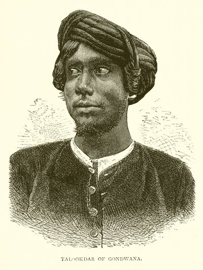 Talookdar z Gondwany autorstwa English School