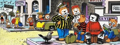 Pluszowe misie szukają noclegu autorstwa English School