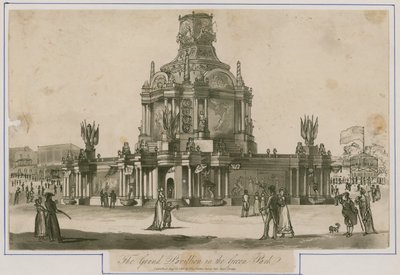 Świątynia Zgody wzniesiona dla Pokoju 1814 r. autorstwa English School